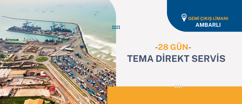 Tema Direkt Servisimiz Başladı